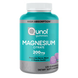 Qunol Magnesium Gummies 200mg Elemental Magnesium front view