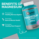 Qunol Magnesium Gummies packaging with berry flavour