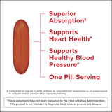 Qunol Mega CoQ10 Ubiquinol 100mg Capsules side view