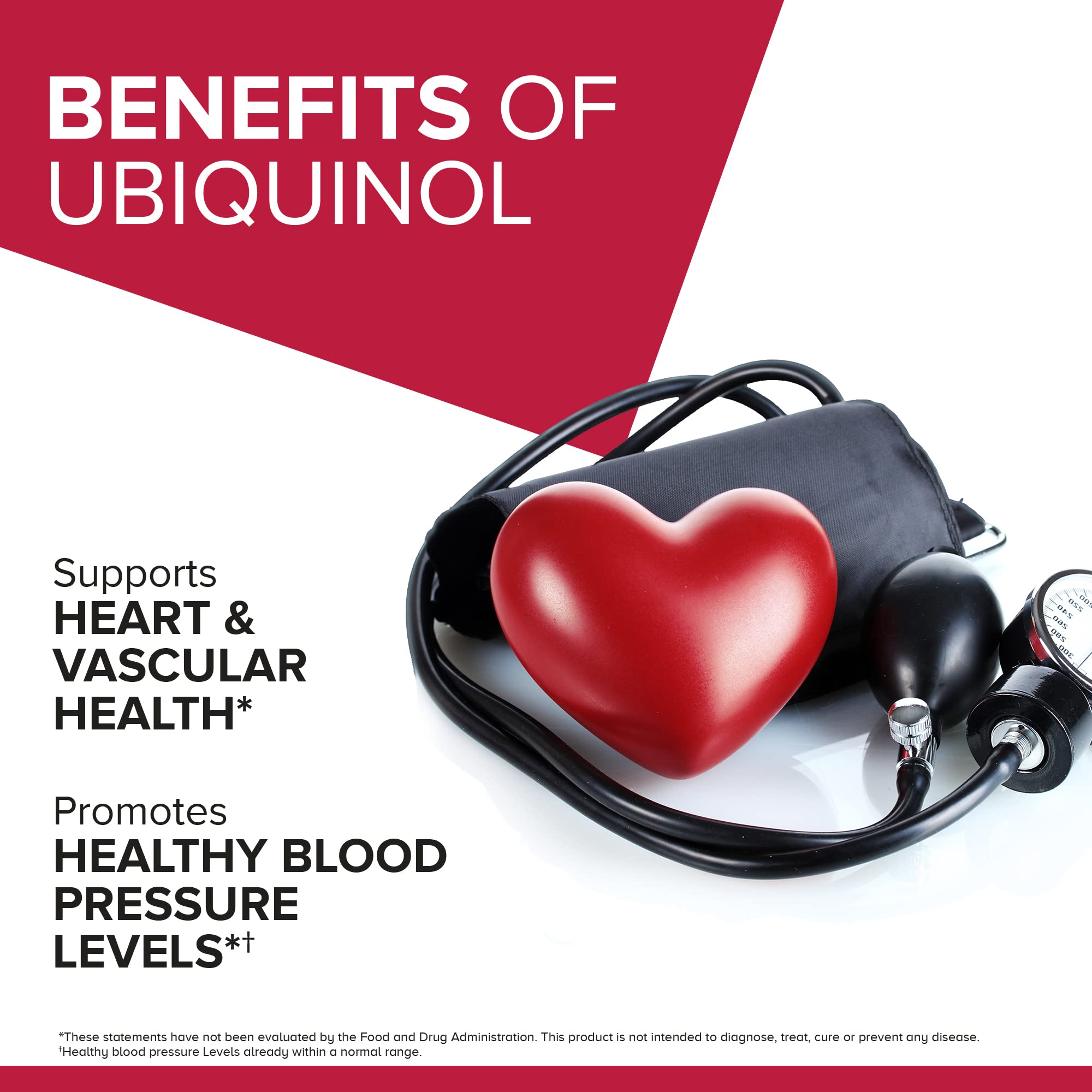 Qunol Mega CoQ10 Ubiquinol capsules back label