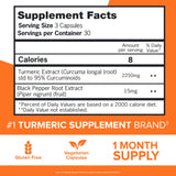 Qunol Turmeric Curcumin Capsules 2250mg packaging