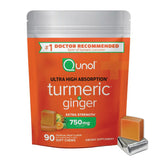Qunol Turmeric & Ginger Chews packaging front view