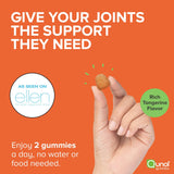 Qunol Turmeric Ginger Gummies nutritional information