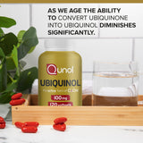 Qunol Ubiquinol CoQ10 100mg supplement ingredients list