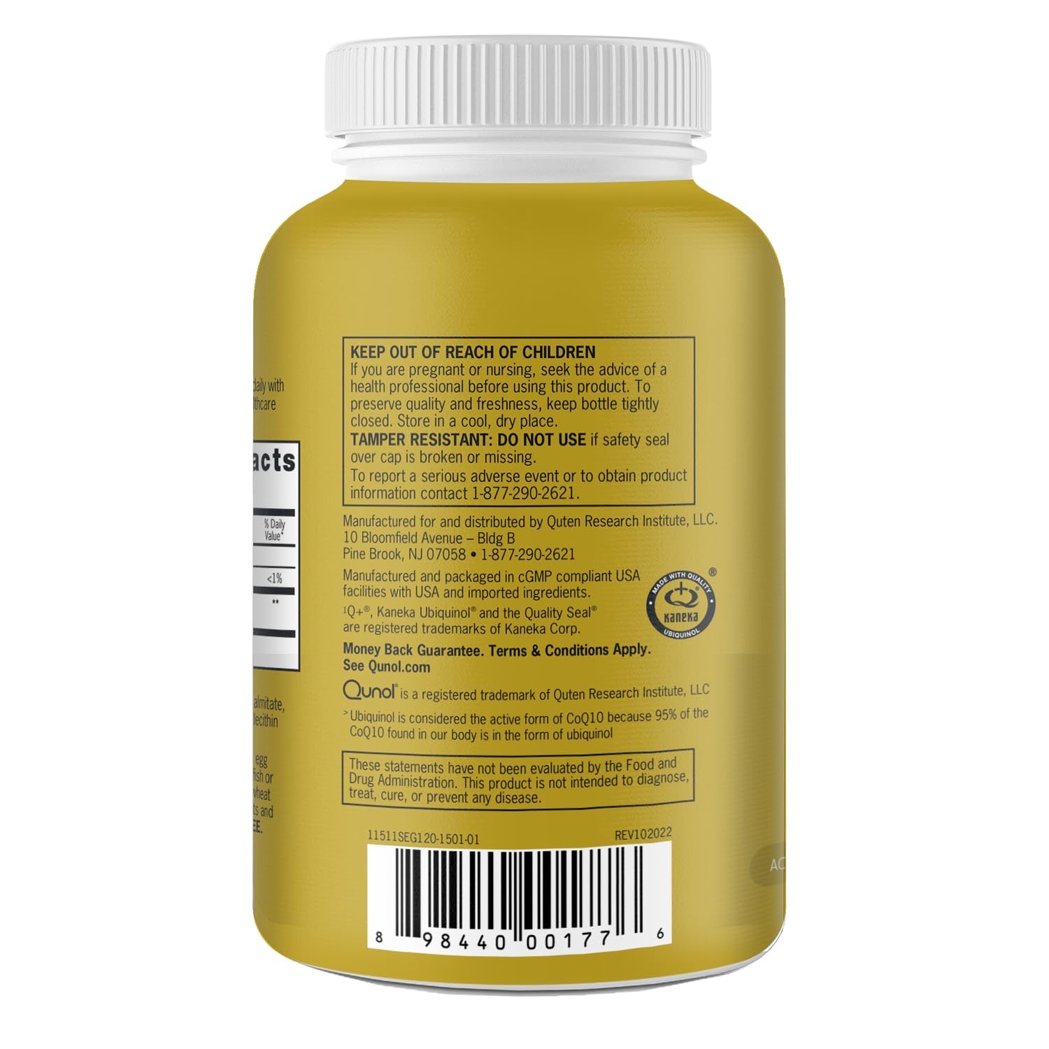 Qunol Ubiquinol CoQ10 100mg supplement lifestyle scene