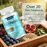 Quorinthiumax Resveratrol Polyphenols capsules with measuring spoon