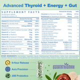 Quorinthiumax Thyroid Extracts with a measuring spoon