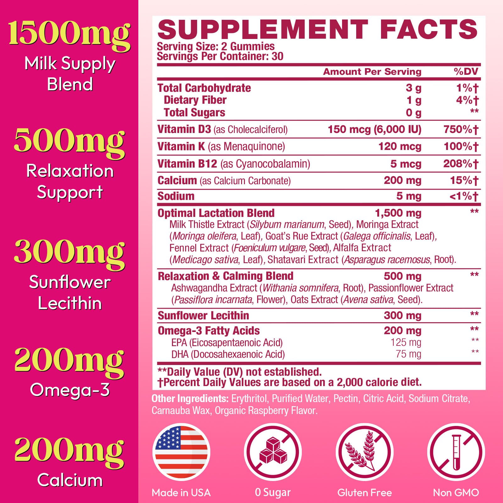 Quzair Milk Thistle Gummies packaging