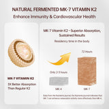 QVQ Vitamin D3 + K2 softgels close-up of softgel