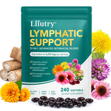 QZFICNJY Echinacea Lymphatic Drainage Capsules front view