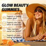 QZFICNJY Tanning Gummies packaging side view