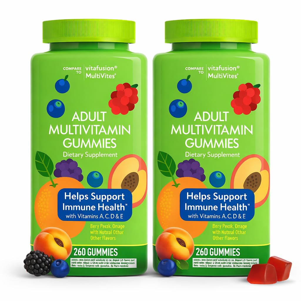 R&C Store Essentials Sugar Free Fiber Gummies front view with two bottles