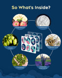 RAAYAM Sleep Patch close-up showing ingredients