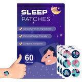 RAAYAM Sleep Patches 60-pack front view showing packaging