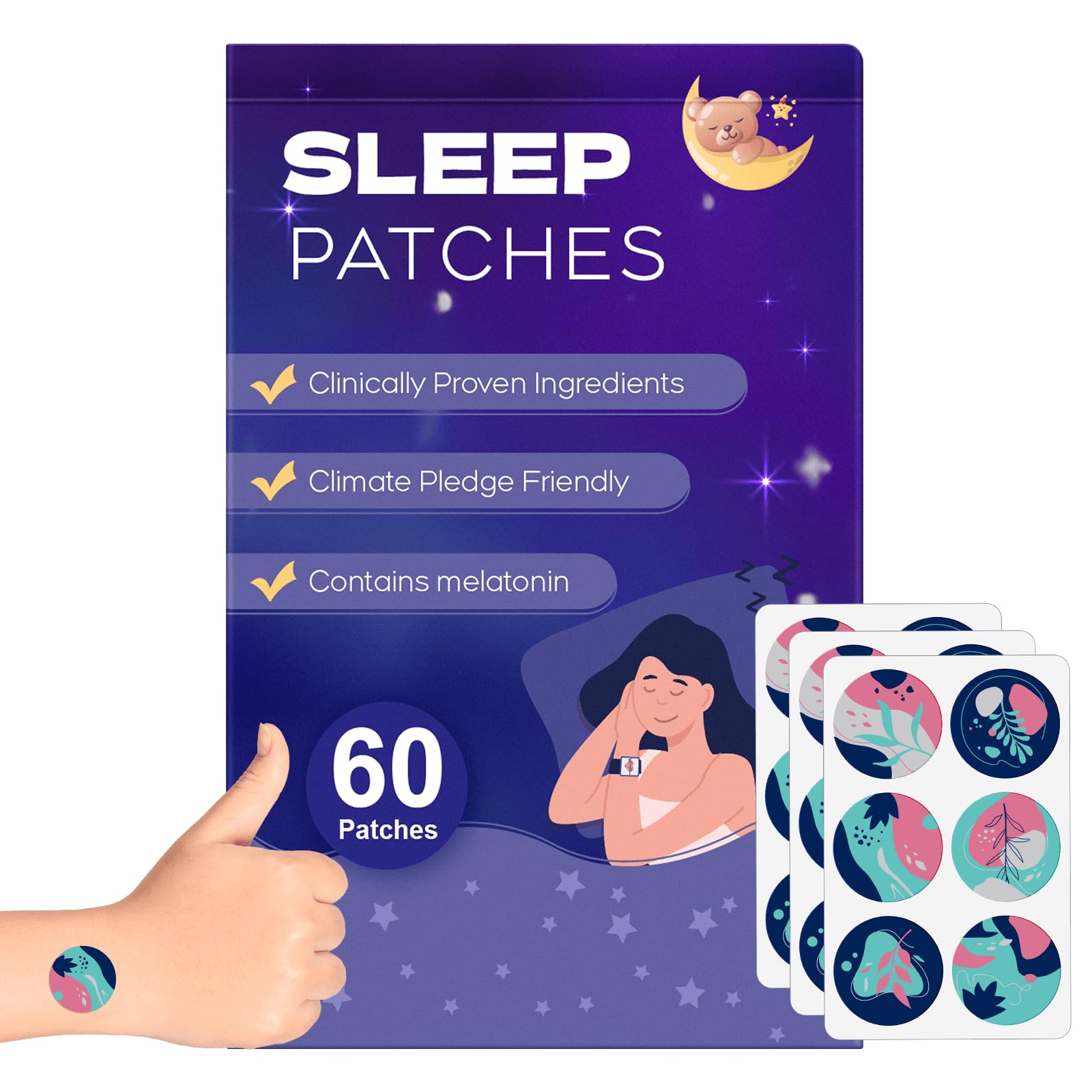 RAAYAM Sleep Patches environmentally friendly packaging