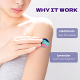 RAAYAM Sleep Patches in a clean, simple setting