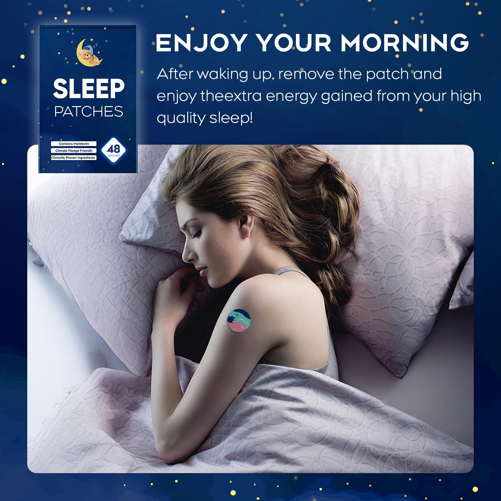 RAAYAM Sleep Patches single patch close-up