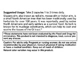 Rachelstea Slippery Elm Bark Capsules 400mg ingredients list