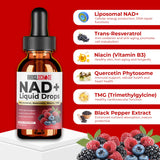 Radical Recharge Resveratrol Liquid Supplement packaging