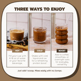 Rae Basics Bone Broth Hot Chocolate serving suggestion
