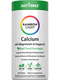 Rainbow Light Calcium with Magnesium and Vitamin D3 180 tablets front view