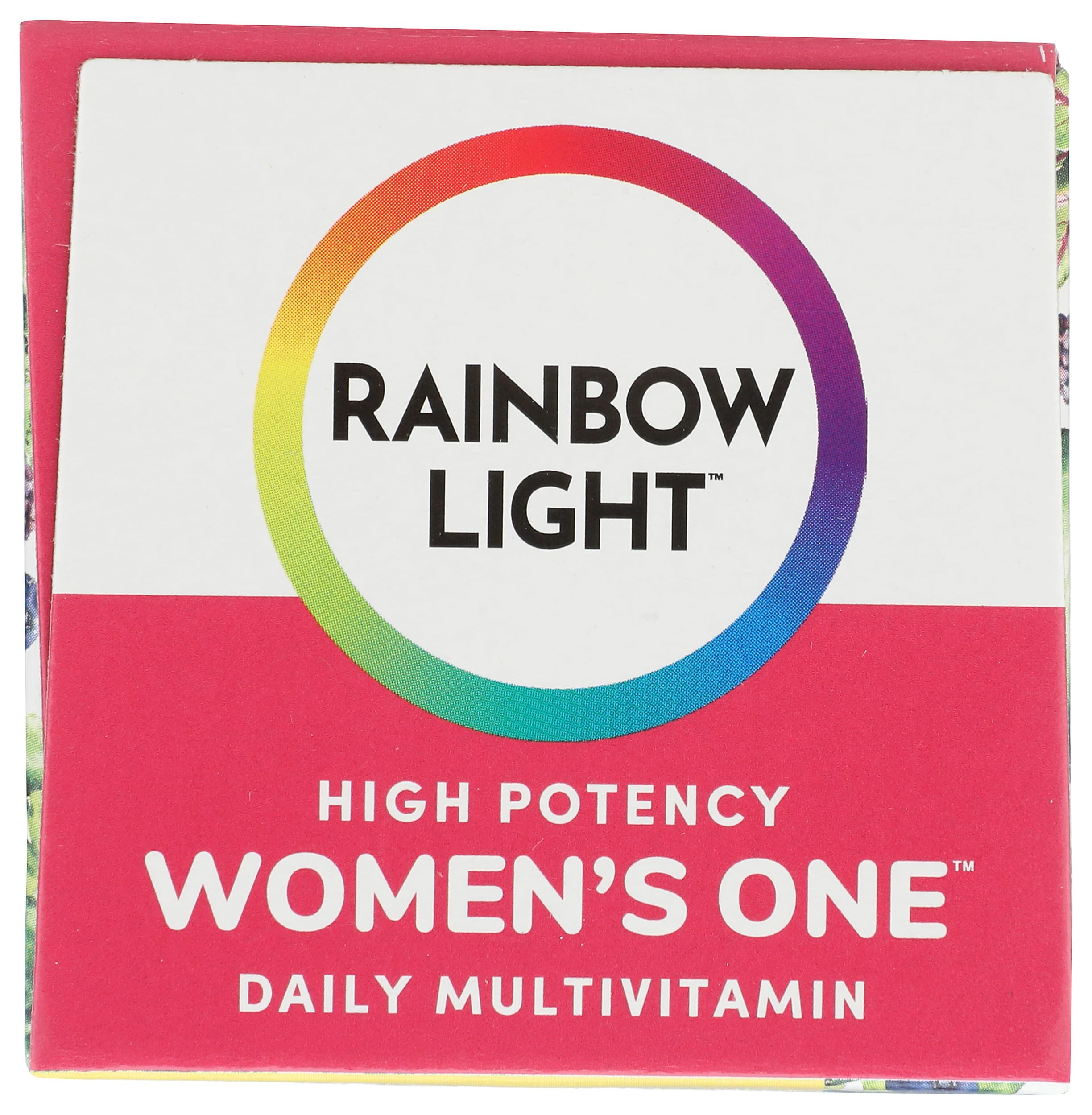 Rainbow Light Multivitamin 245g capsules in a clear bowl