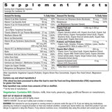Rainbow Light Multivitamin for Men 120 Tablets back view