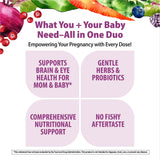 Rainbow Light Prenatal Daily Duo softgels close-up showing texture