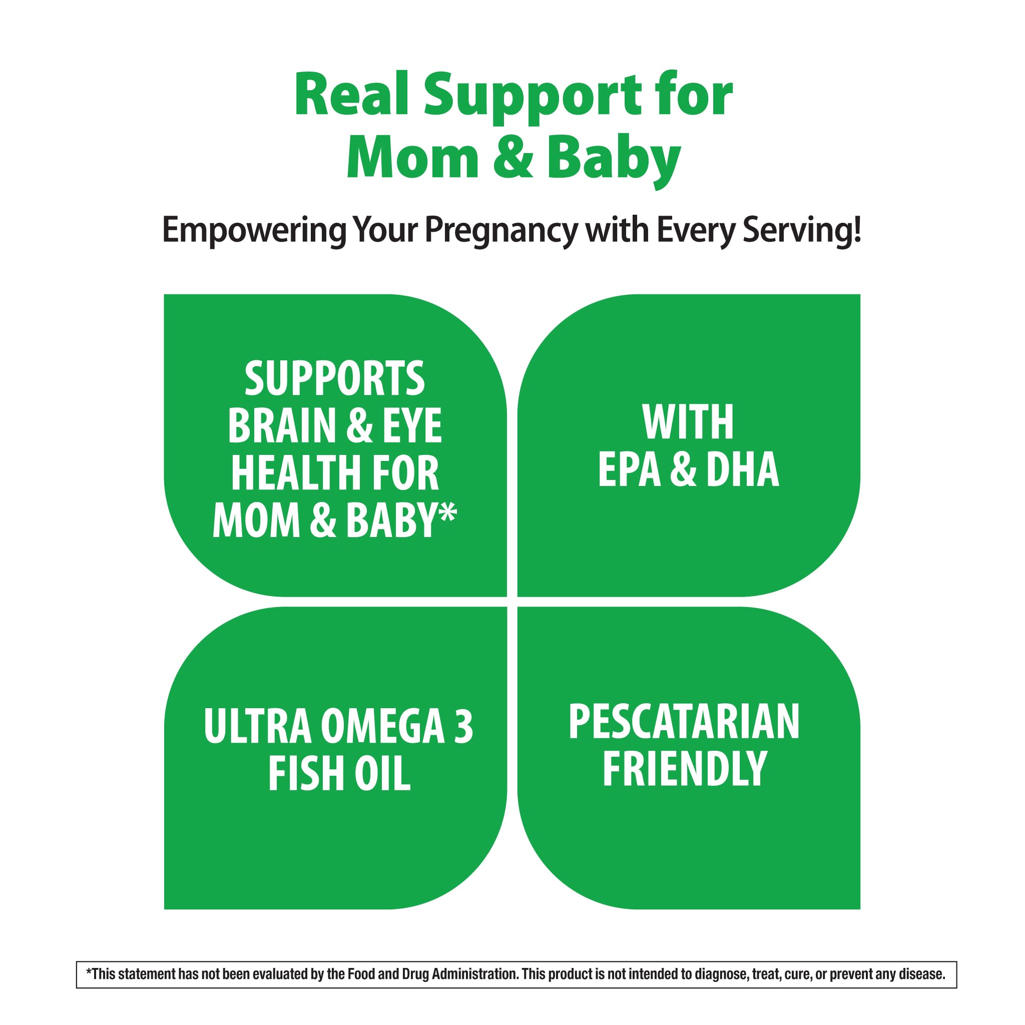 Rainbow Light Prenatal DHA Fish Oil Softgels natural orange flavour