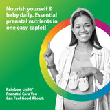 Rainbow Light Prenatal Multivitamin 60 Tablets side view