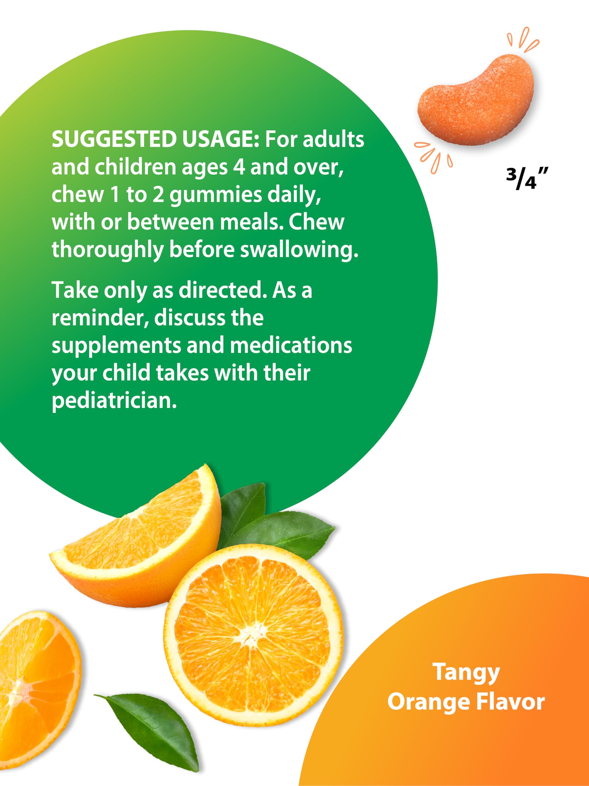 Rainbow Light Vitamin C Gummies lifestyle scene with family