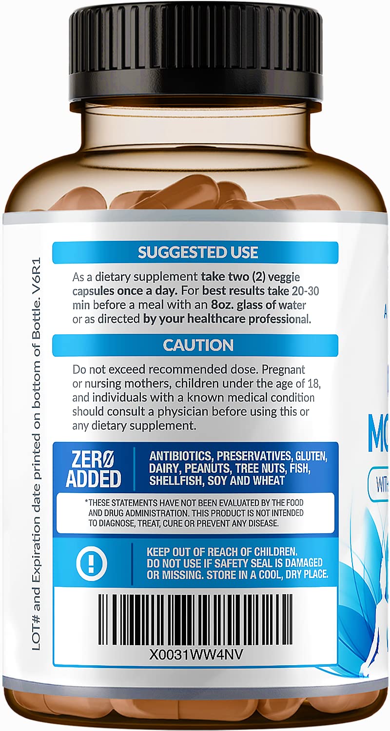 Rainbow Nutrients Calm Mood Support Supplement nutrition facts