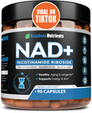 Rainbow Nutrients NAD+ Supplement 1500mg front view