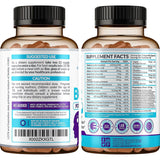 Rainbow Nutrients Nootropic Brain support 41 in 1 Supplement bottle with a notebook and pen