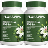 Raipult Rhodiola Rosea Capsules 500mg front view
