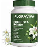 Raipult Rhodiola Rosea Capsules 500mg front view
