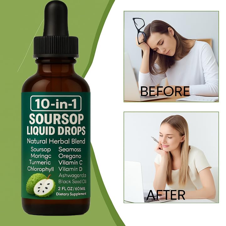 Raipult Soursop Extract Drops 60ml back view