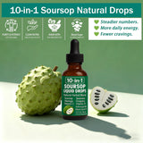 Raipult Soursop Extract Drops 60ml packaging side view