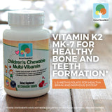 Raise Them Well Chewable Multivitamins for Kids nutritional information