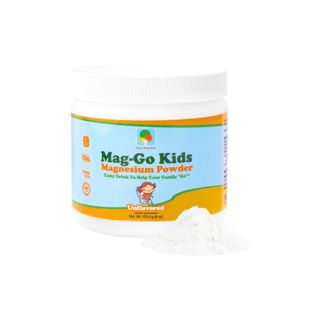 Raise Them Well Magnesium Powder 170g front view
