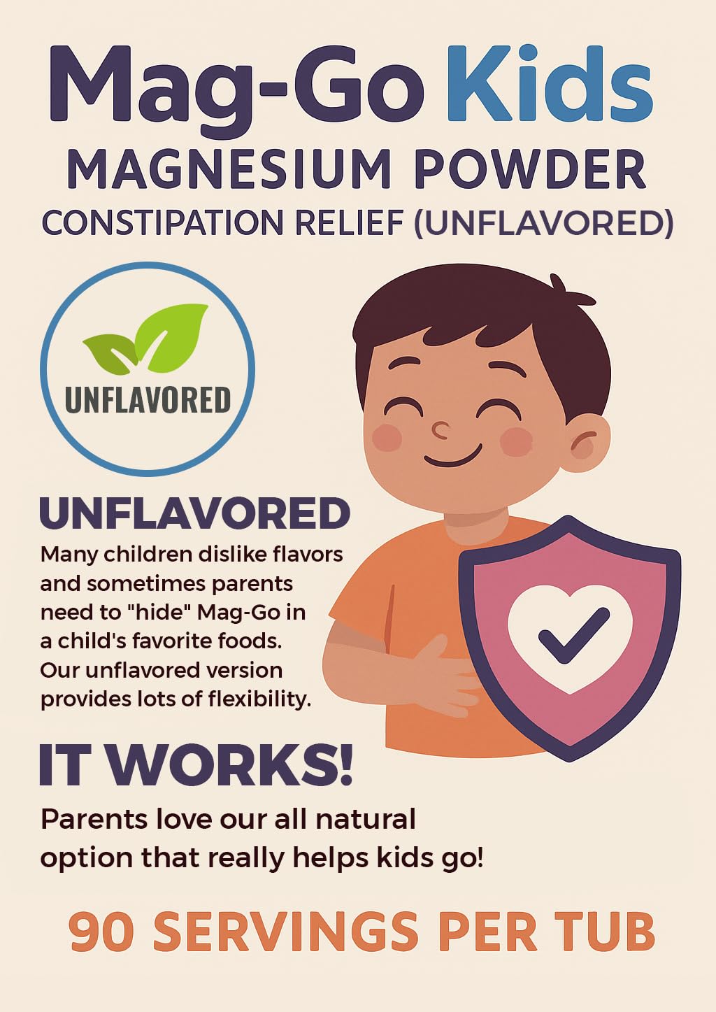 Raise Them Well Magnesium Powder 170g in a kitchen setting