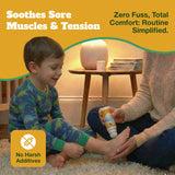 Raise Them Well Magnesium Roll-On on a bedside table