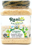 Rani Brand Organic Psyllium Whole Husk 280g front view