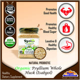 Rani Brand Organic Psyllium Whole Husk 280g packaging