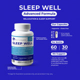 RAPHA HEALTH Sleep Well ingredients list close-up