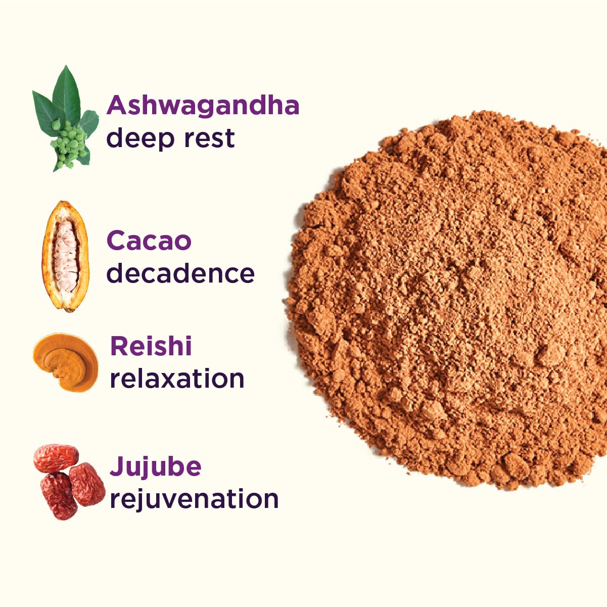 Rasa Koffee Deep Dream Cacao 200g back view