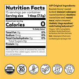 Rasa Koffee Herbal Coffee Replacement 240g back view with nutritional information