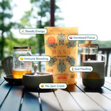Rasa Koffee Herbal Coffee Replacement in a cup