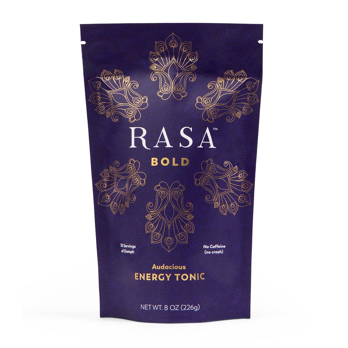 Rasa Mushroom Powder Dark Peruvian Cacao 232g front view