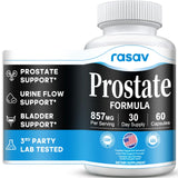 Rasav Saw Palmetto Prostate Support Supplement bottle front view